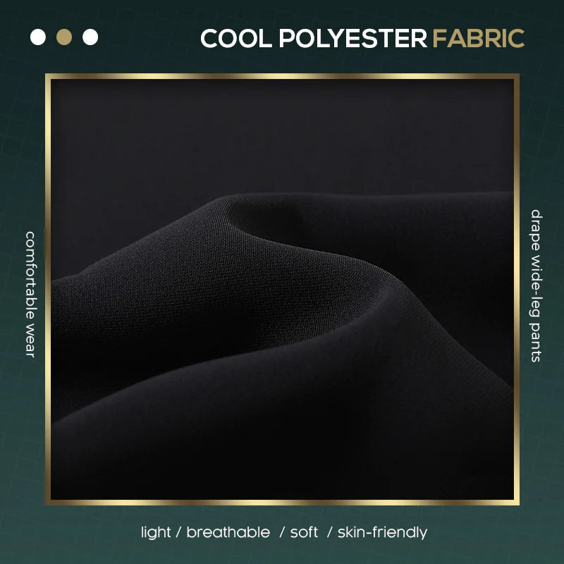 NOMITA - Stylowe plisowane spodnie z szerokimi nogawkami