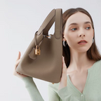 Beribend | Torebka skórzana typu bucket