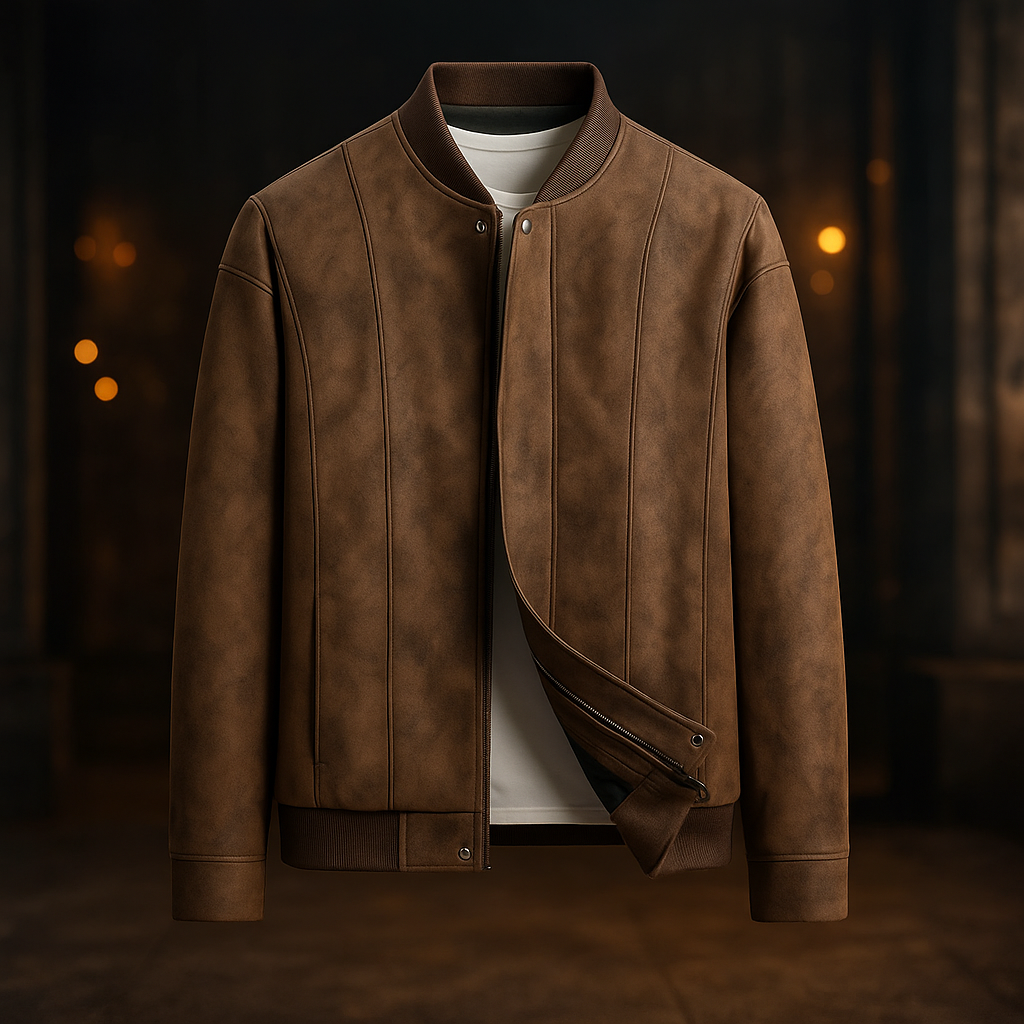 Oliva | Zamszowa bomberka