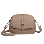 ZOFIA - Damska lekka torba crossbody w jednolitym kolorze