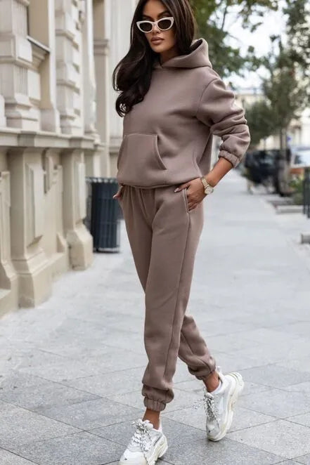 YEOZ-Czarny komplet dresowy