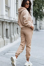 YEOZ-Czarny komplet dresowy