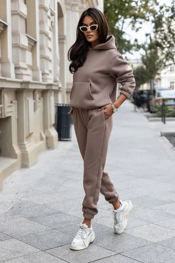 YEOZ-Czarny komplet dresowy