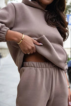 YEOZ-Czarny komplet dresowy