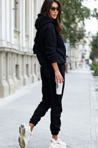 YEOZ-Czarny komplet dresowy