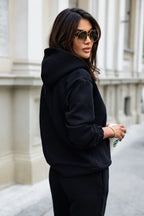 YEOZ-Czarny komplet dresowy