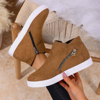 Athenza | Damskie Wysokie Buty Casualowe