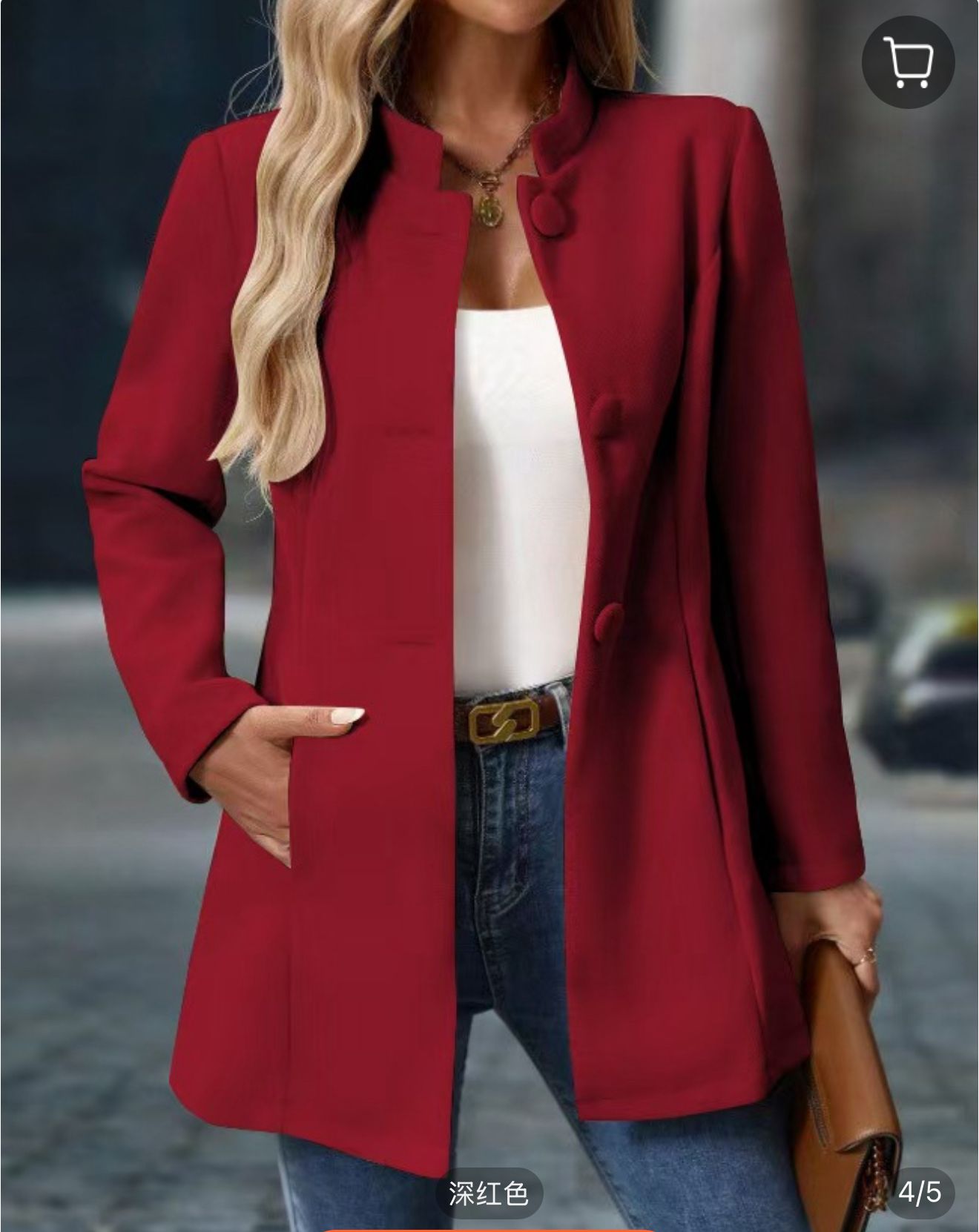 Saofia | Ponadczasowa Elegancka Kurtka