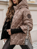 OLIWIA - Kurtka bawełniana damska na jesień i zimę