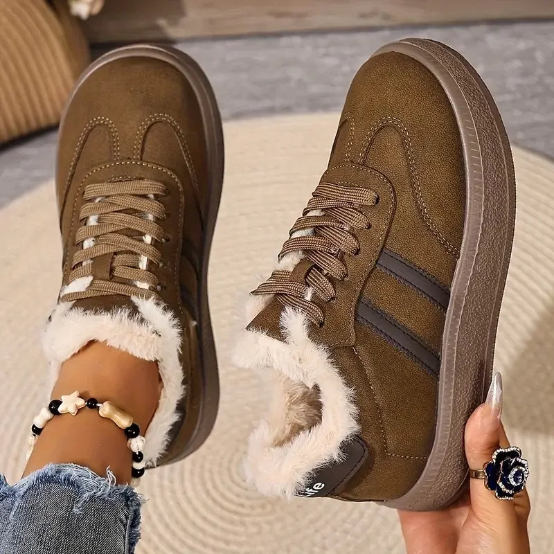 Lily | Wygodne – ciepłe, luźne płaskie buty