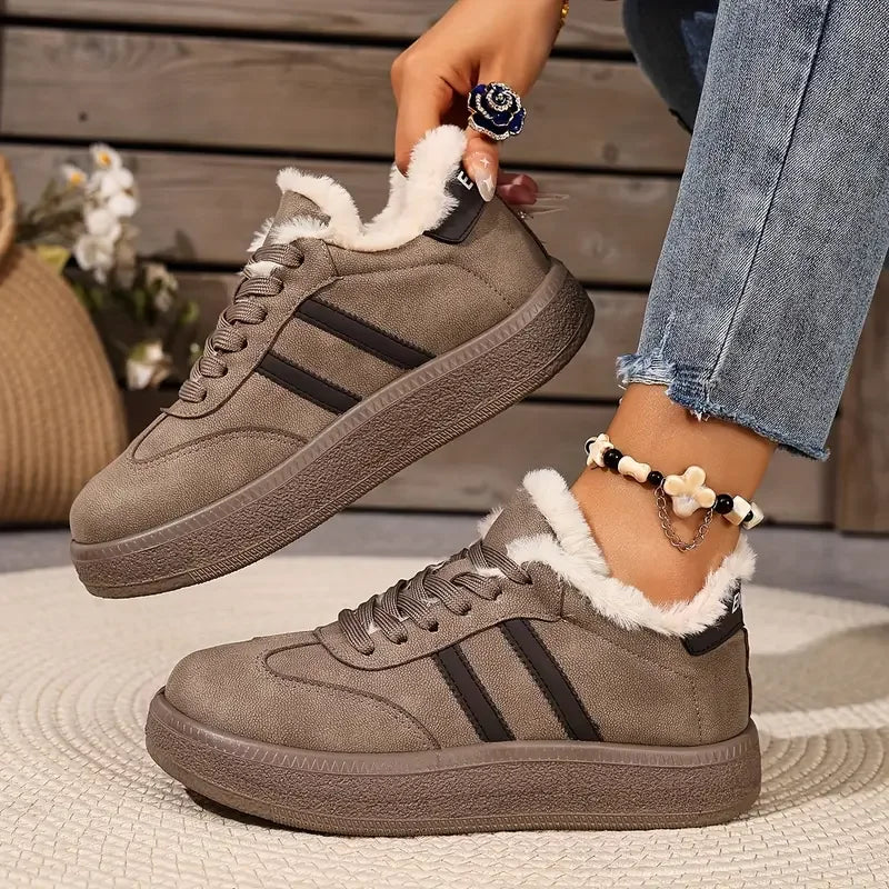 Lily | Wygodne – ciepłe, luźne płaskie buty