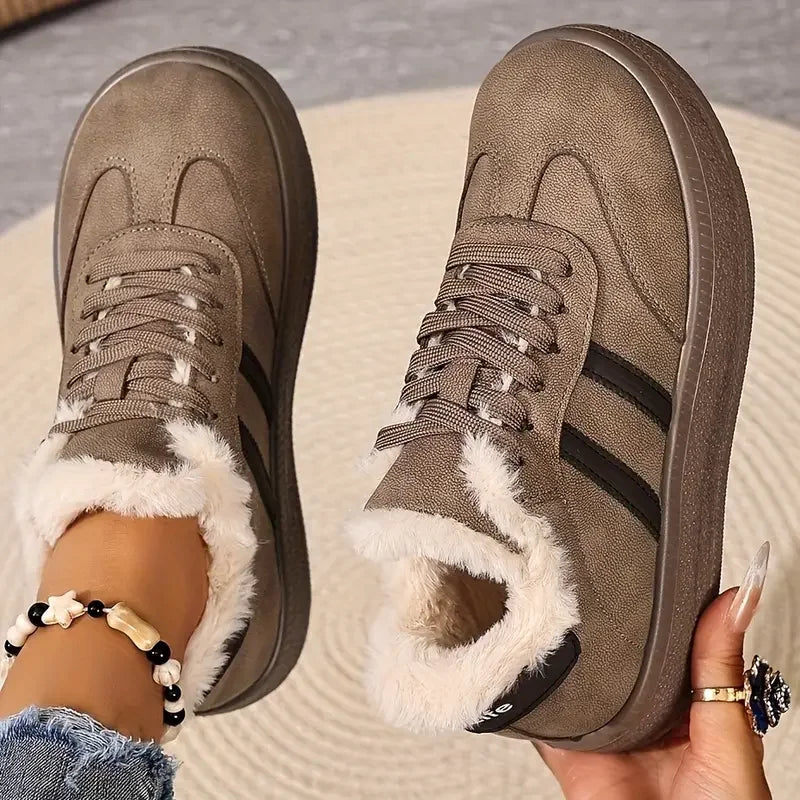 Lily | Wygodne – ciepłe, luźne płaskie buty